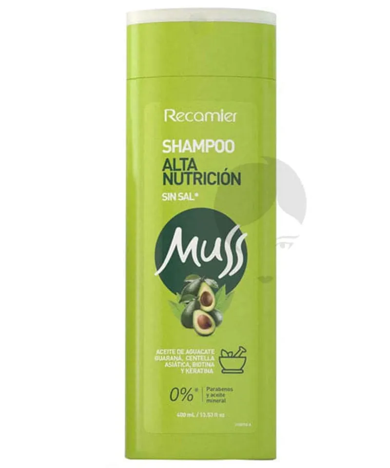 MUSS BOTANIKA SHAMPOO NUTRICION PLUSX 400ML - Producto de belleza y estética en Almacén Sandra