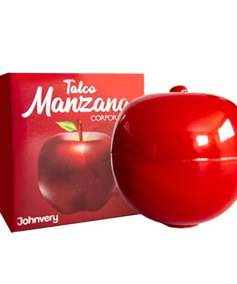 JOHNVERY TALCO CORPORAL MANZANA X120GR - Producto de belleza y estética en Almacén Sandra