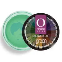 ORGANIC NAIL POLVO ACRILICO METALIC GREEN X 7GR - Miniatura 1