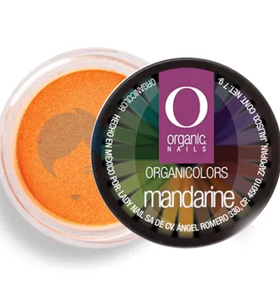 ORGANIC NAIL POLVO ACRILICO MANDARINE X 7GR - Producto de belleza y estética en Almacén Sandra