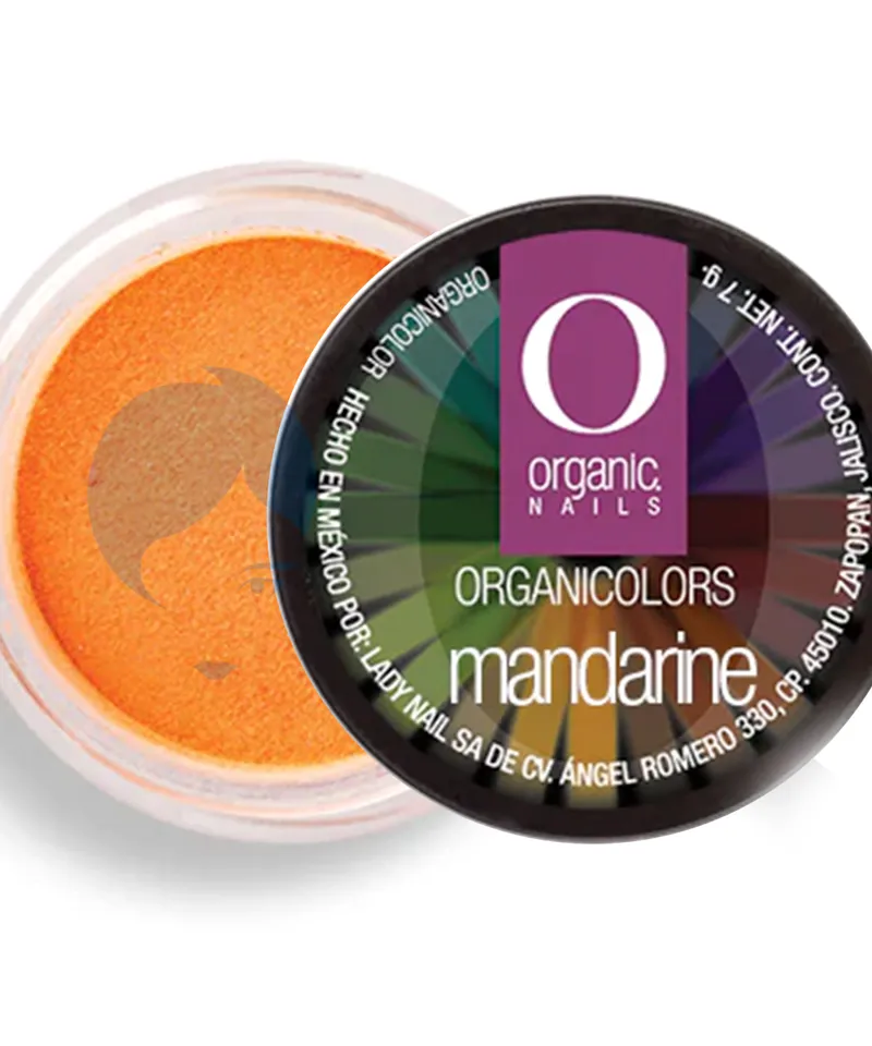 ORGANIC NAIL POLVO ACRILICO MANDARINE X 7GR - Producto de belleza y estética en Almacén Sandra