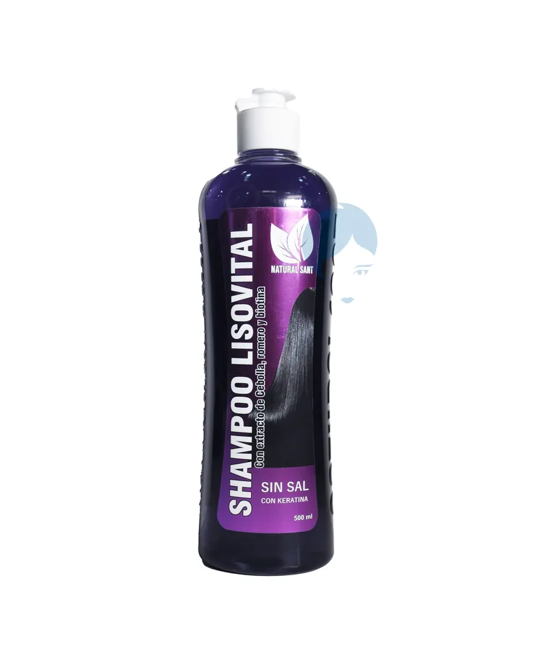 NATURAL SANT SHAMPOO LISOVITAL X 500ML - Producto de belleza y estética en Almacén Sandra