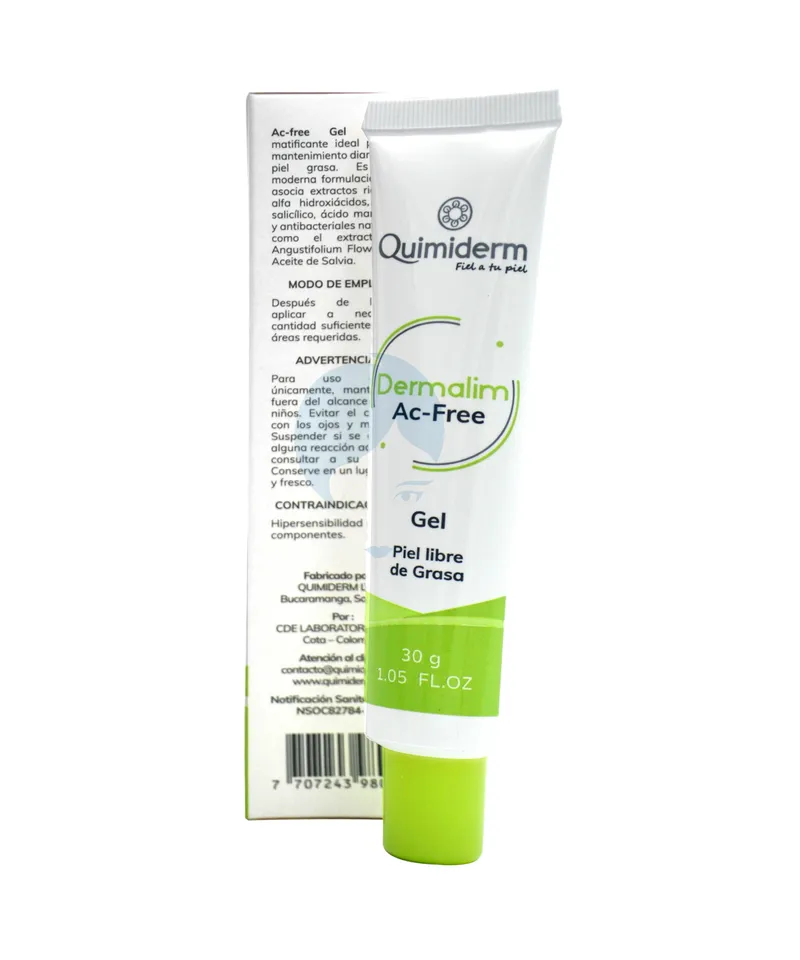 QUIMIDERM DERMALIM AC-FREE GEL X 30GR - Vista 2 del producto