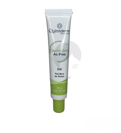 QUIMIDERM DERMALIM AC-FREE GEL X 30GR - Producto de belleza y estética en Almacén Sandra