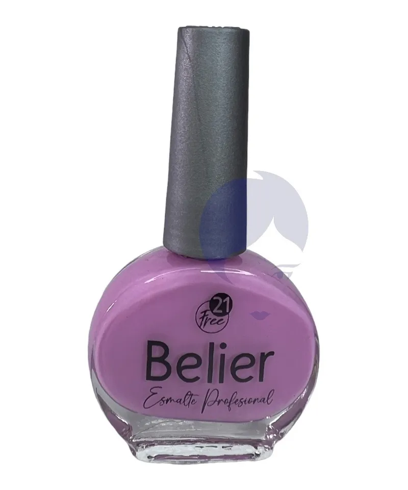 BELIER ESMALTE ROSA TRASLUCIDO X 13ML - Producto de belleza y estética en Almacén Sandra