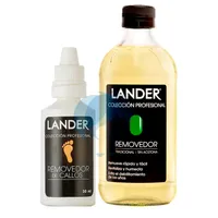 LANDER REMOVEDOR TRADICIONAL X 495ML + REMOVEDOR DE CALLOS X30ML - Miniatura 1