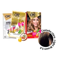 MEICYS KIT TINTE CPC PARA CEJAS CASTAÑO CLARO - Miniatura 1