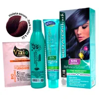 KERATON TOUCH TINTE VIOLETA OSCURO 4.22 X 60ML - Miniatura 1