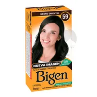 BIGEN TINTE EN POLVO NEGRO ORIENTAL N.59 X 6 GR - Miniatura 1