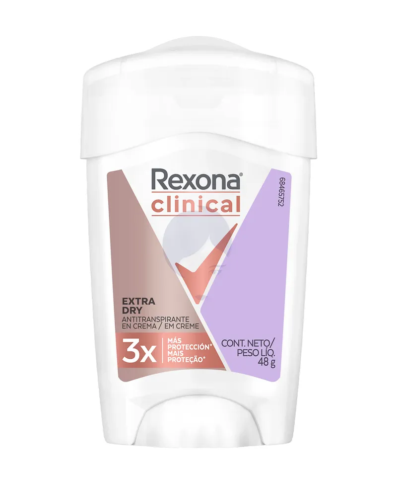 REXONA DESODORANTE CLINICAL EXTRA DRY X 48GR - Producto de belleza y estética en Almacén Sandra
