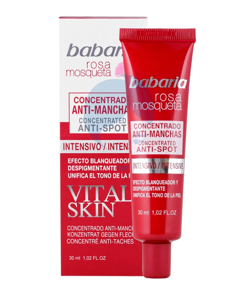BABARIA SERUM ANTI-MANCHAS ROSA MOSQUETA X 30ML - Producto de belleza y estética en Almacén Sandra
