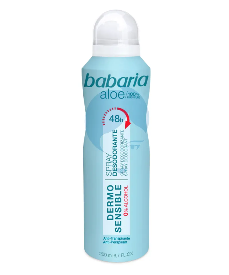 BABARIA DESODORANTE SPRAY DERMO SENSIBLE X 200ML - Producto de belleza y estética en Almacén Sandra