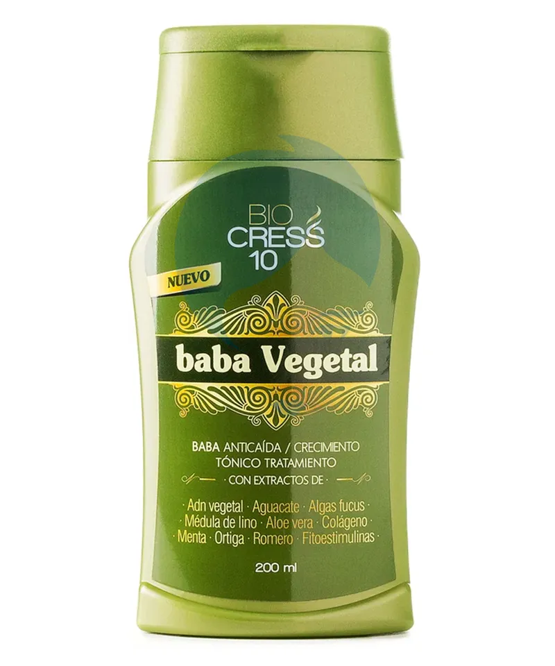 BIOCRESS 10 TONICO BABA VEGETAL X 200ML - Producto de belleza y estética en Almacén Sandra