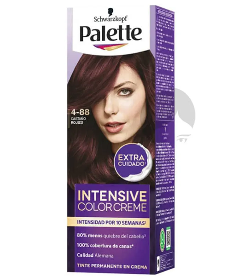 PALETTE MINIKIT TINTECASTAÑO ROJIZO N.4.88 X 50GR - Producto de belleza y estética en Almacén Sandra