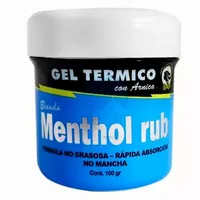 BRENDA GEL TERMICO MENTHOL RUB X 100 GR - Miniatura 1