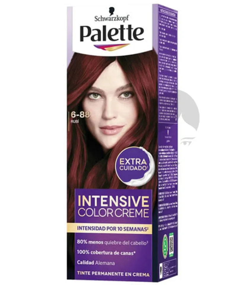 PALETTE MINIKIT TINTE RUBI N.6.88 X 50GR - Producto de belleza y estética en Almacén Sandra