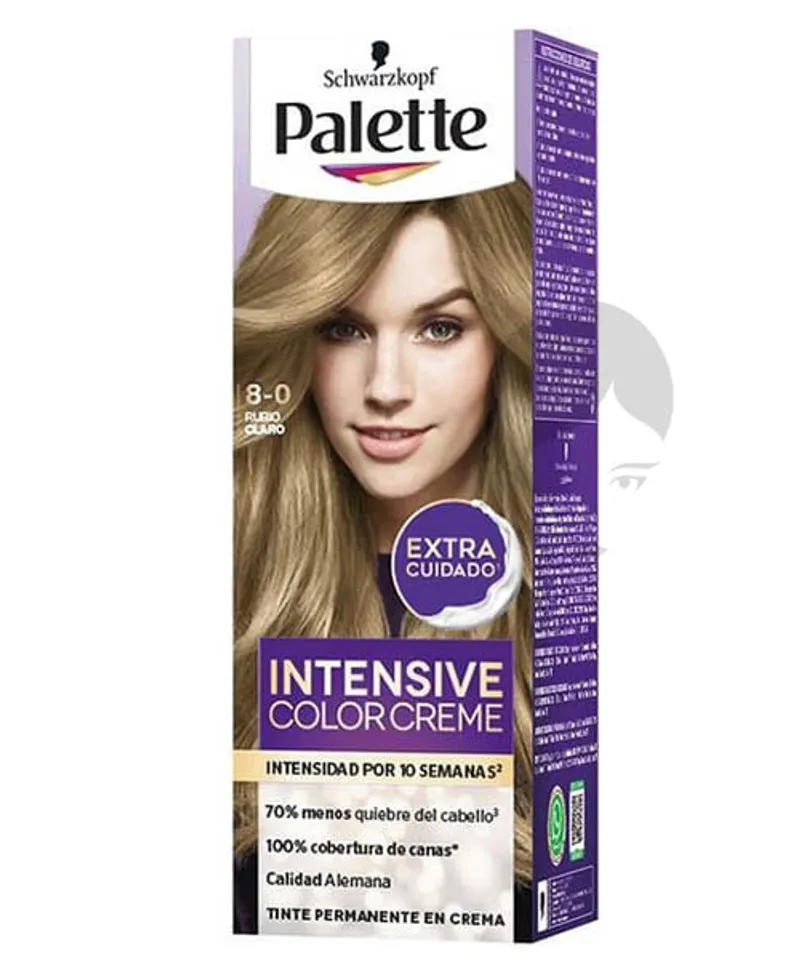 PALETTE MINIKIT TINTE RUBIO CLARO N.8.0 X 50GR - Producto de belleza y estética en Almacén Sandra