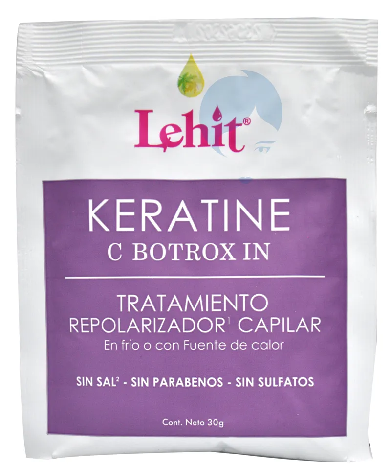 LEHIT TRATAMIENTO KERATINE CON C-BOTROX -IN  X30GR - Producto de belleza y estética en Almacén Sandra