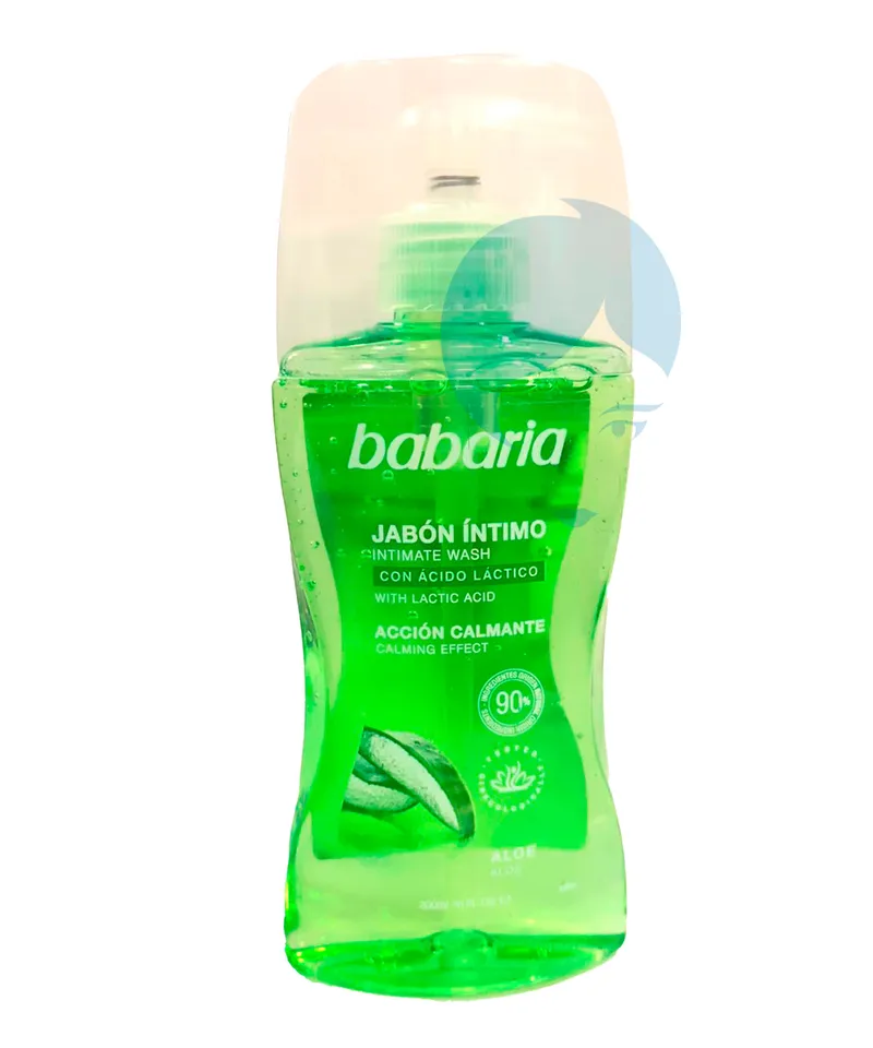 BABARIA JABON INTIMO ALOE VERA NEUTRO X300ML - Producto de belleza y estética en Almacén Sandra