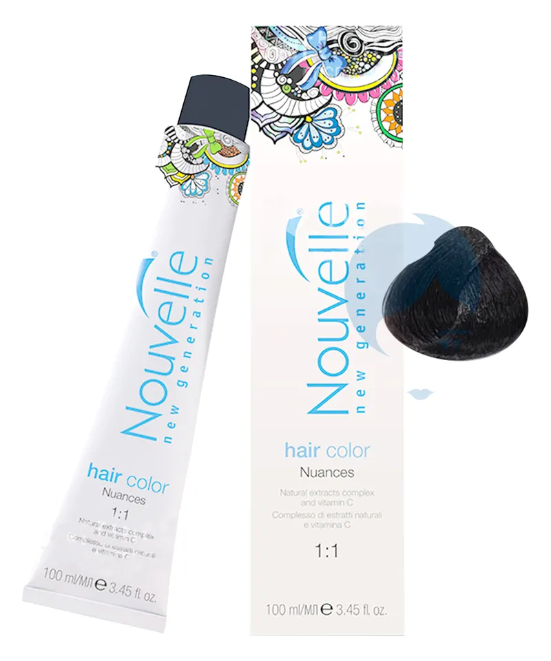 NOUVELLE TINTE CASTAÑO CLARO PLUS N.5.0 X 100ML - Producto de belleza y estética en Almacén Sandra