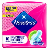 NOSOTRAS INVISIBLE RAPIGEL X 10 UNDS - Miniatura 1