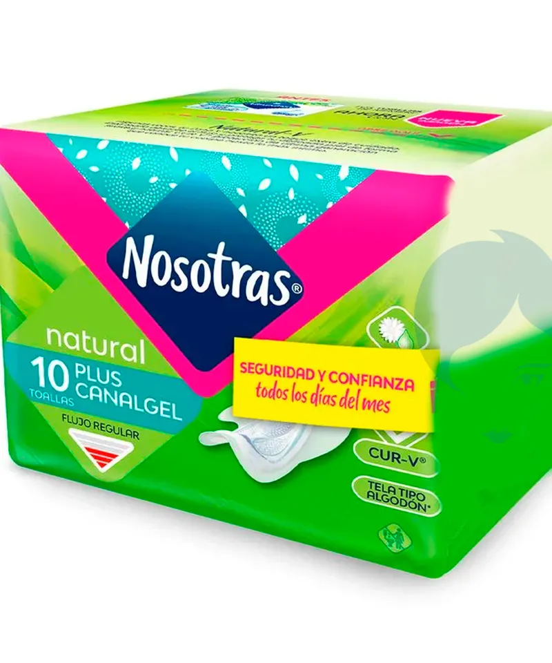 NOSOTRAS PLUS CANAGEL TELA X 10 UNDS - Producto de belleza y estética en Almacén Sandra