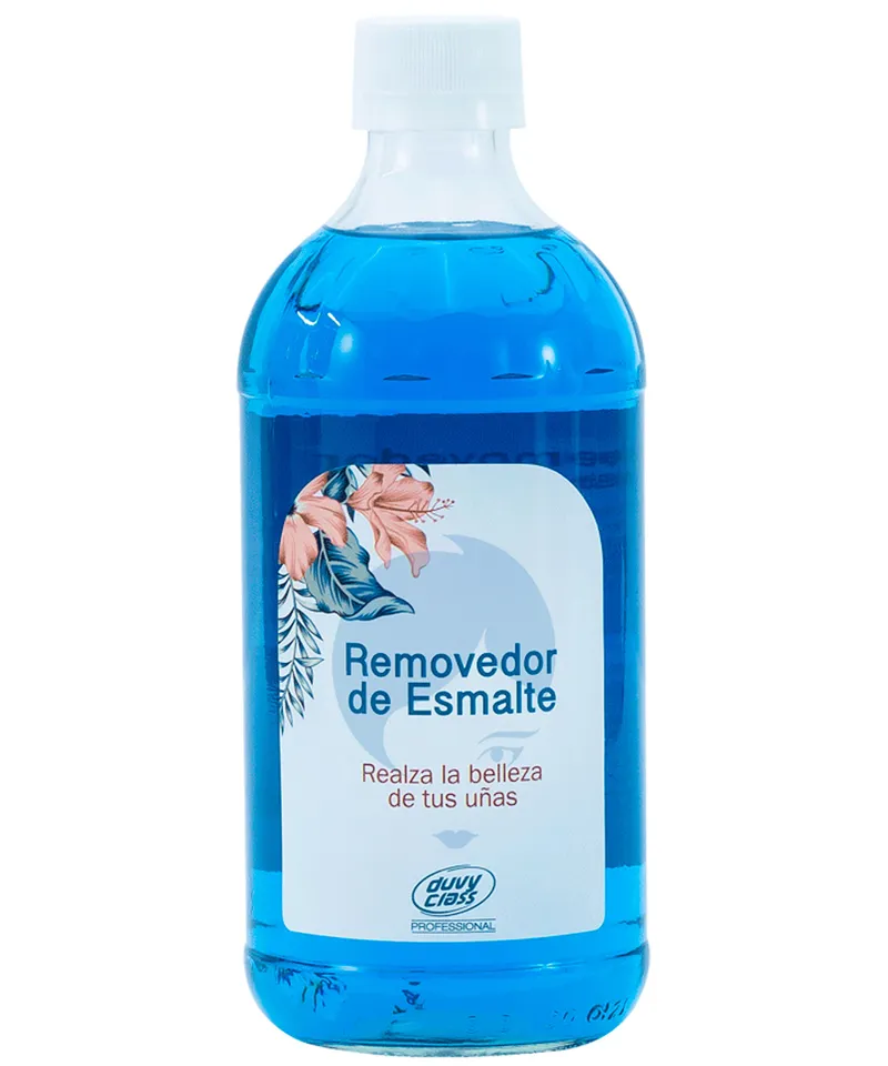 DUVY CLASS REMOVEDOR DE ESMALTE CON LANOLINA Y VTA E X500ML - Producto de belleza y estética en Almacén Sandra