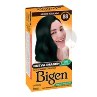 BIGEN TINTE EN POLVO NEGRO AZULADO #88 X6GR - Miniatura 1