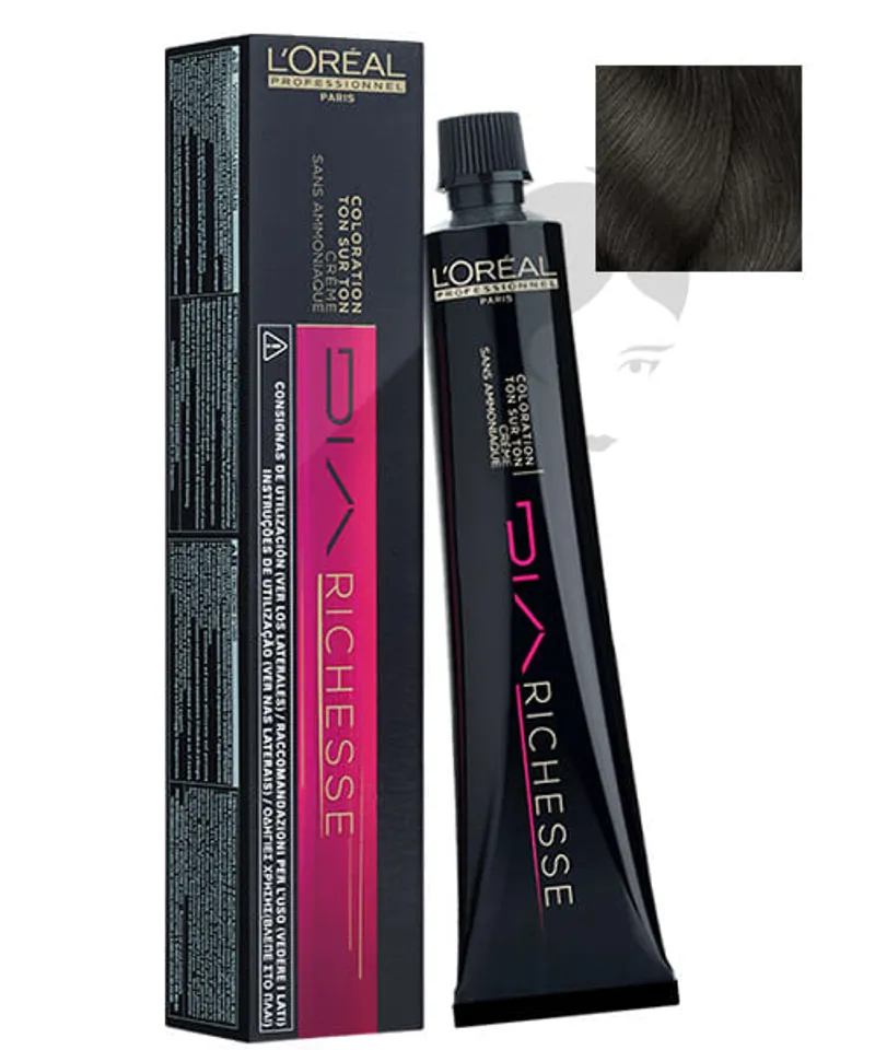 DIARICHESSE TINTE CASTAÑO CLARO N.5 X 50GR - Producto de belleza y estética en Almacén Sandra