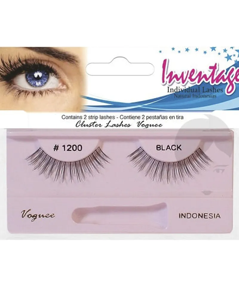 INVENTAGE PESTAÑAS BLACK REF: 1200 - Producto de belleza y estética en Almacén Sandra