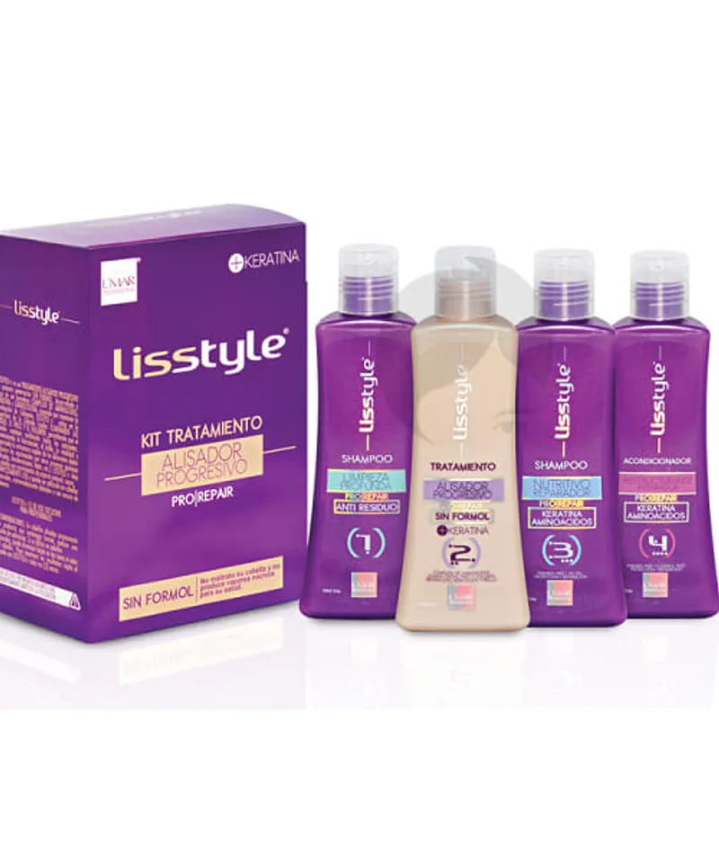 L MAR KIT LISSTYLE X 250ML - Producto de belleza y estética en Almacén Sandra