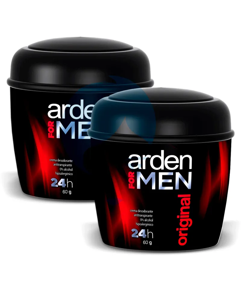 ARDEN FOR MEN DESODORANTE CREMA ORIGINAL X 2UND X 60 GR P.E - Producto de belleza y estética en Almacén Sandra