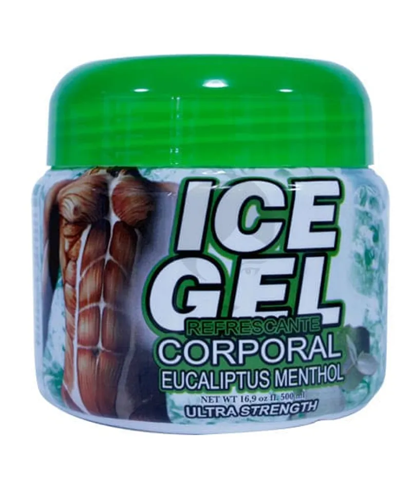 CARIBBEAN SUNRISE GEL RELAJANTE MUSCULAR ICE VERDE X 500 GR - Producto de belleza y estética en Almacén Sandra