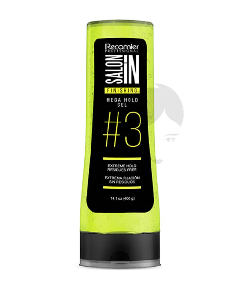 SALOON IN MEGA HOLD GEL X 400 GR - Producto de belleza y estética en Almacén Sandra