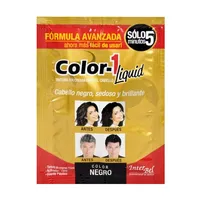 COLOR 1 COLOR NEGRO LIQUIDO X 15 ML - Miniatura 1