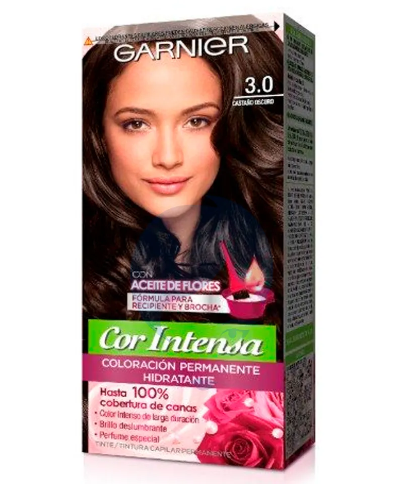 NUTRISSE GARNIER TINTE  CASTAÑO OSCURO N.3.0 X45GR - Producto de belleza y estética en Almacén Sandra