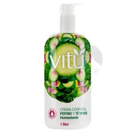 VITU CREMA NATURAL DE  PEPINO Y TE VERDE X1000ML - Miniatura 1