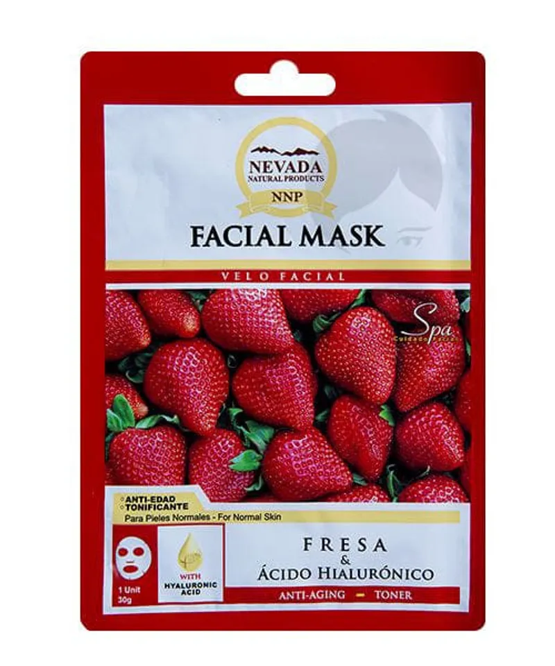 NNP VELOS FACIALES DE FRESA X 50 GR - Producto de belleza y estética en Almacén Sandra