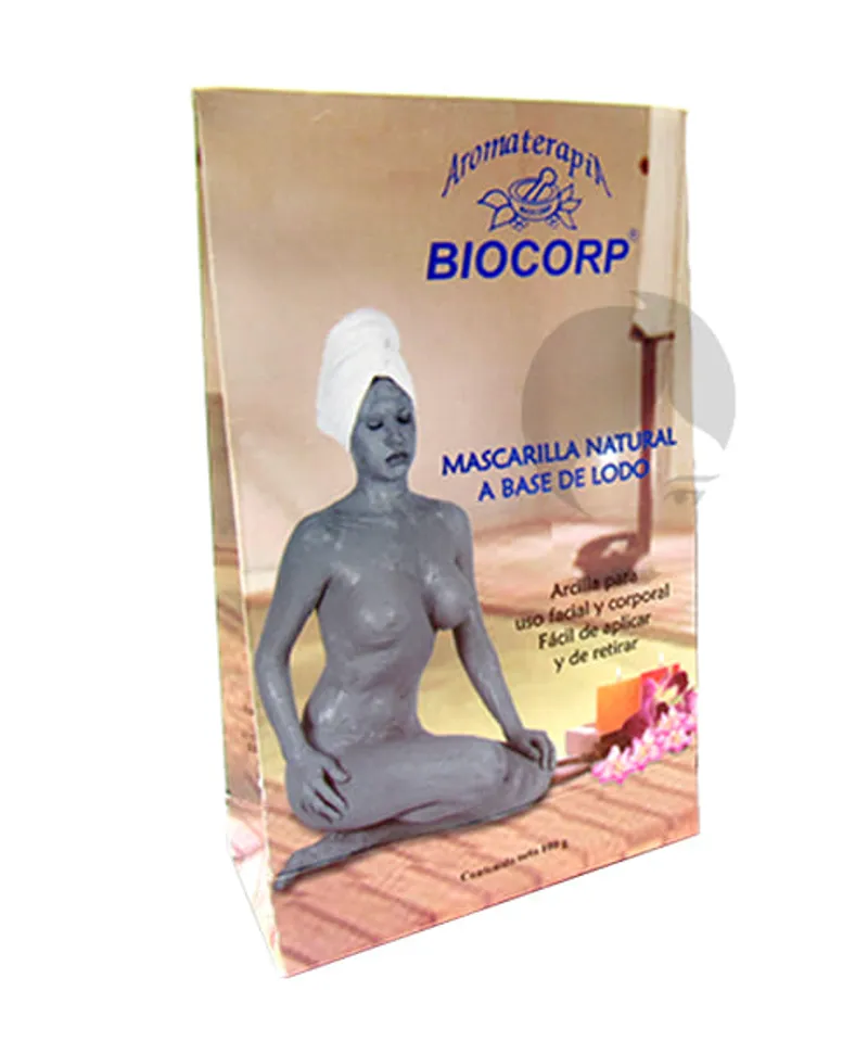 BIOCORP MASCARILLA NATURAL A BASE DE LODO X 100GR                                                             KIT.E - Producto de belleza y estética en Almacén Sandra