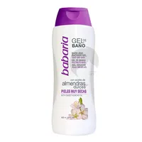 BABARIA GEL DE BAÑO DE ALMENDRA DULCE  PIELES SECAS X600ML - Miniatura 1