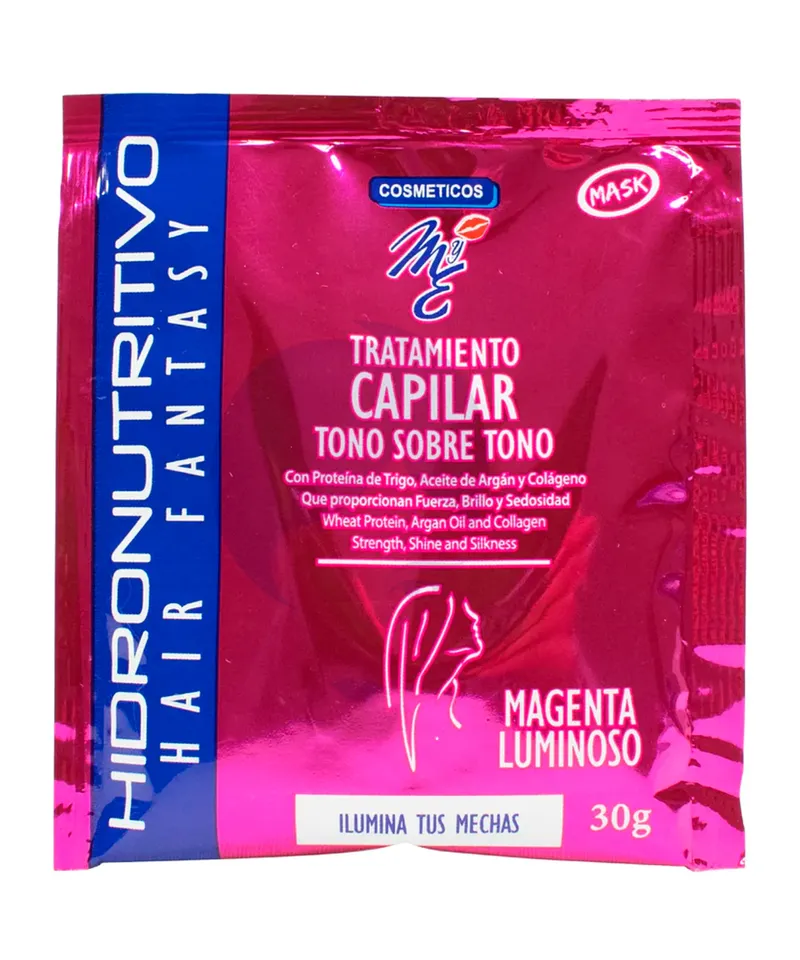MYE TRATAMIENTO TONO SOBRE TONO MAGENTA LUMINOSO  X 30 GR - Producto de belleza y estética en Almacén Sandra