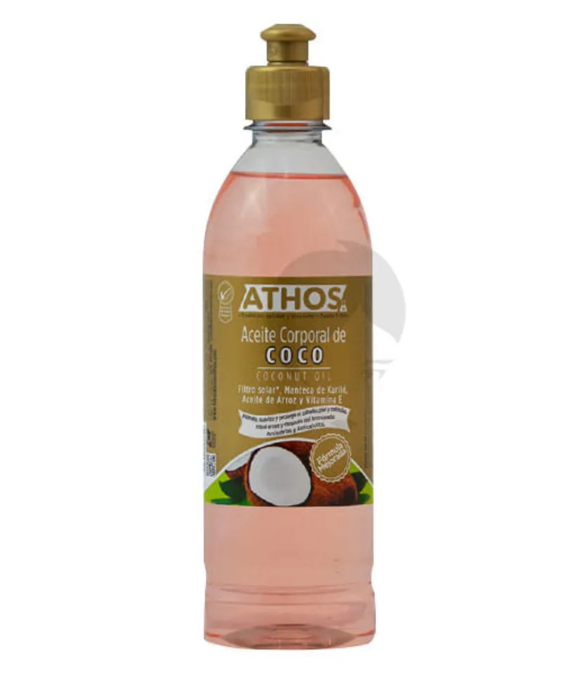 ATHOS ACEITE DE COCO X 500 ML - Producto de belleza y estética en Almacén Sandra