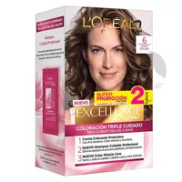 EXCELLENCE CREME TINTE RUBIO OSCURO N6 X2 TUBOS X47GR - Miniatura 1