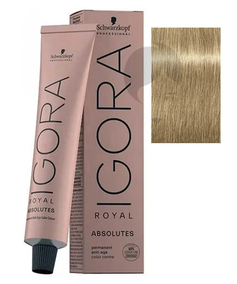 IGORA TINTE ABSOLUTES RUBIO MUY CLARO BEIGE NATURAL N°9-40 X 60ML - Producto de belleza y estética en Almacén Sandra