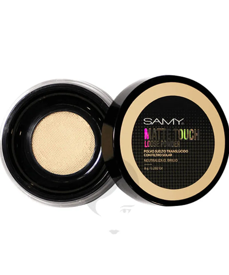 SAMY POLVO SUELTO TRASLUCIDO LOOSE X 8GR - Producto de belleza y estética en Almacén Sandra