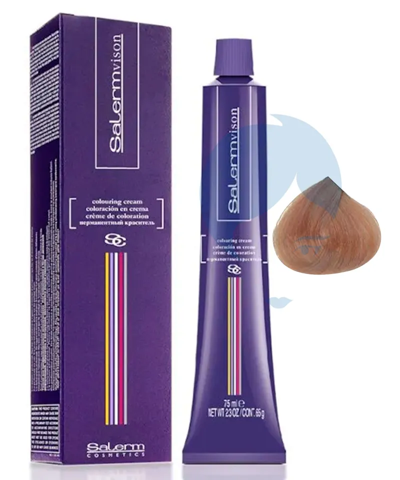 SALERMVISON TINTE RUBIO CLARO PERLADO N.8.12 X 75ML - Producto de belleza y estética en Almacén Sandra