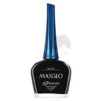 MASGLO ESMALTE CREMOSO NEGRO X 13.5ML - Miniatura 1