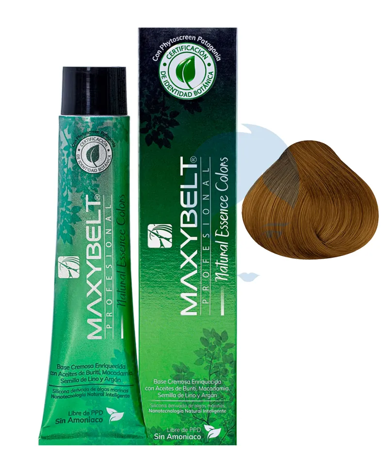 MAXYBELT TINTE SIN AMONIACO MIEL N.8.3 X 60GR - Producto de belleza y estética en Almacén Sandra