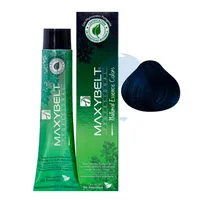 MAXYBELT TINTE SIN AMONIACO NEGRO AZUL BRILLANTE N.1.21 X 60GR - Miniatura 1