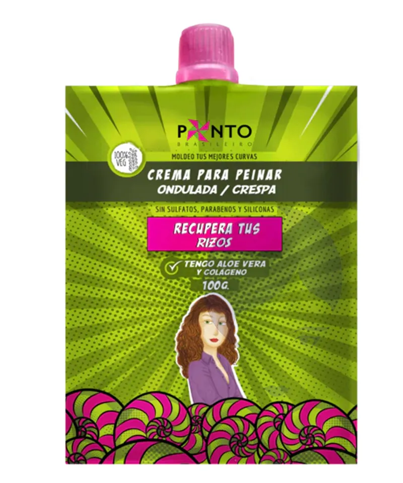 PONTO CREMA PARA PEINAR ONDULADA X 100ML - Producto de belleza y estética en Almacén Sandra
